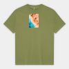 Heavyweight Cotton Unisex Garment Dyed T-Shirt Thumbnail